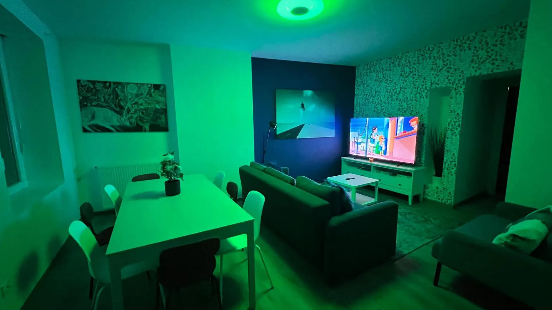 24 Chic & Cosy Grand Appart 88M2 Parking Gratuit Hypercentre Netflix Saint-Etienne  Apartment Saint-Etienne (Loire)