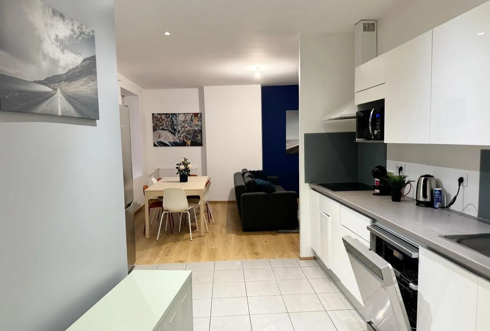 24 Chic & Cosy Grand Appart 88M2 Parking Gratuit Hypercentre Netflix Saint-Etienne